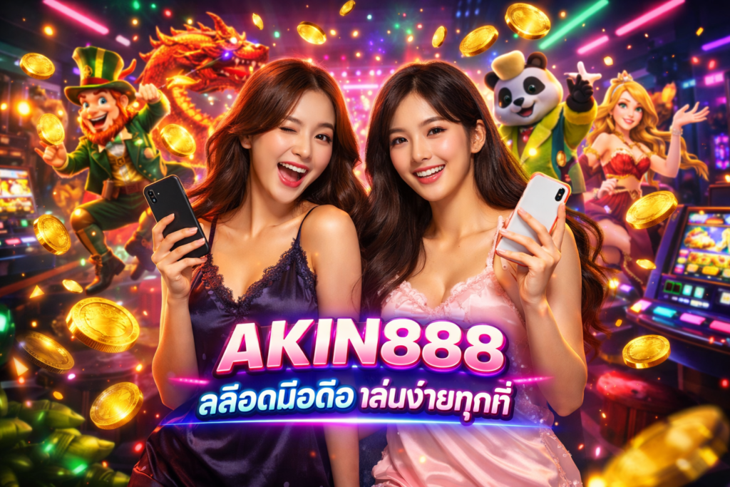 AKIN888 สล็อตมือถือ เล่นง่ายทุกที่
